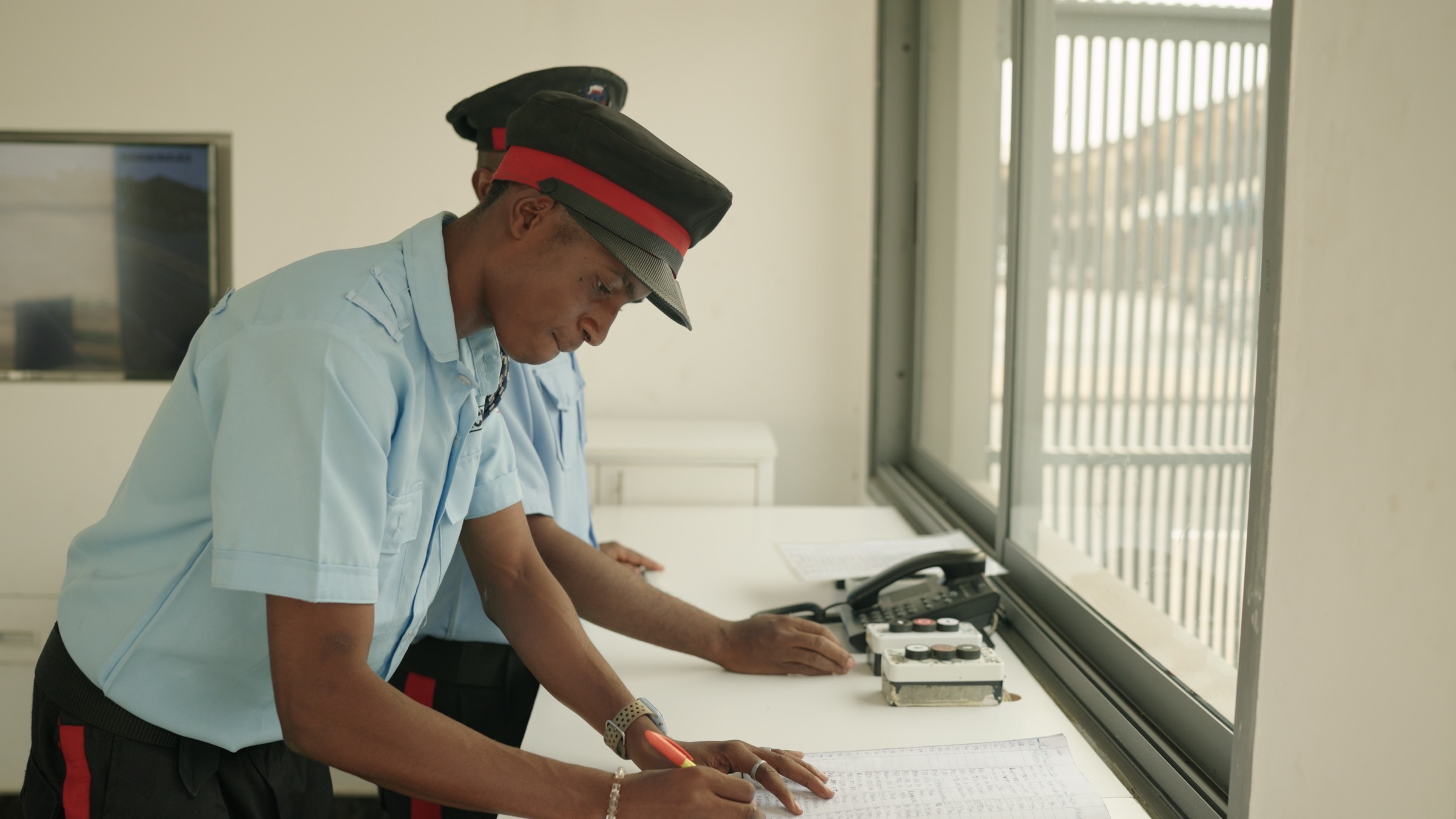 WTC Abuja 24-hour security operations and entrance control